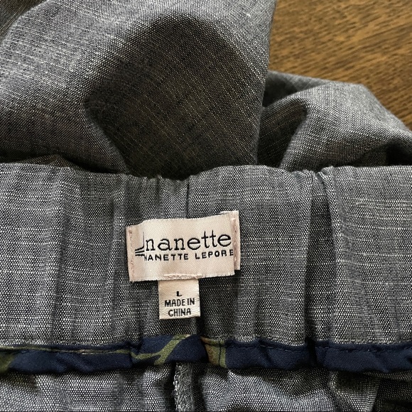 Nanette Lepore Women's Wide Leg Ankle Pull-on Pant - Picture 5 of 7